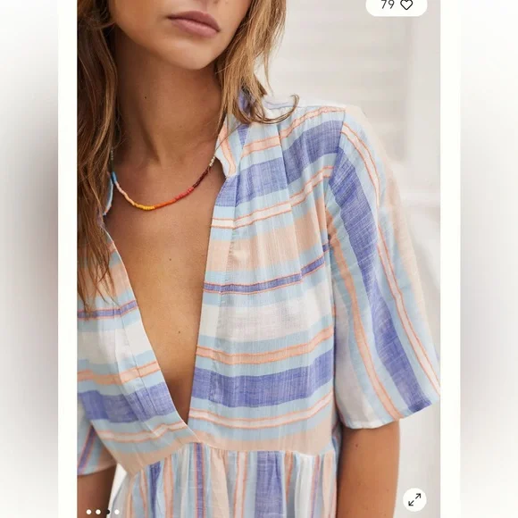 NWT Anthropologie The Kallie Flowy Maxi Dress - Picture 2 of 10